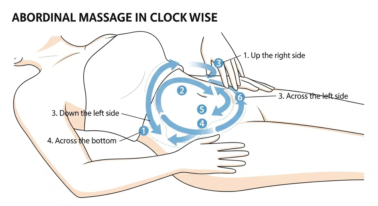 5분 만에 장을 자극하는 장 마사지 가이드