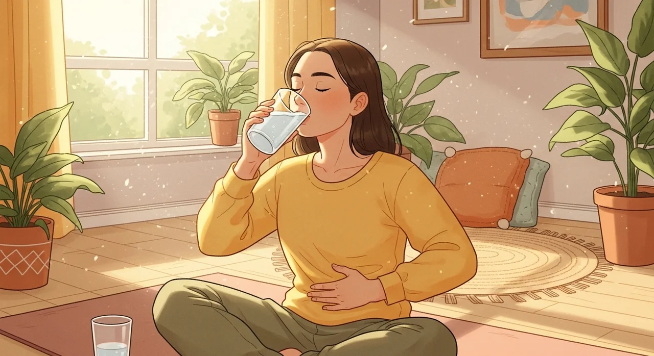 쾌변을 부르는 5분 모닝 루틴