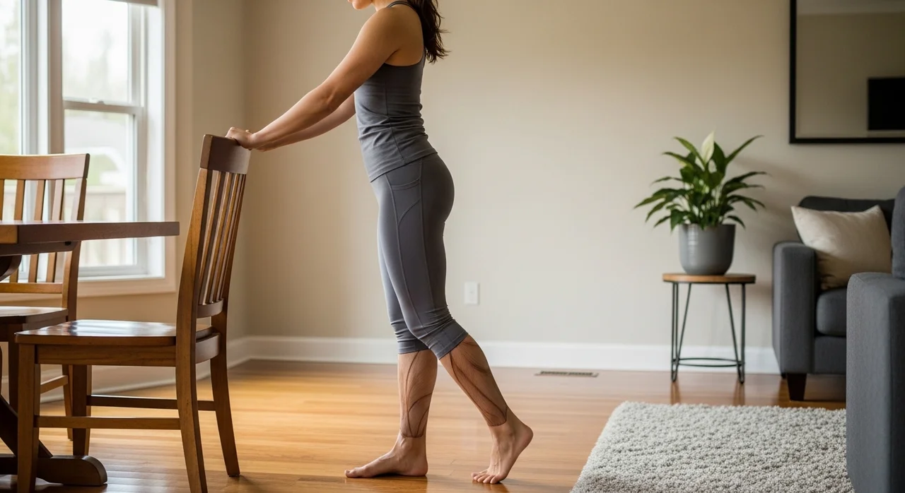 제2의 심장을 깨우는 가장 쉬운 방법, 발뒤꿈치 들기