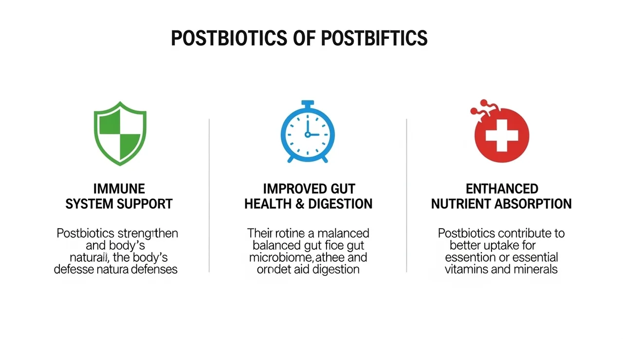 포스트바이오틱스의 주요 특징 3가지