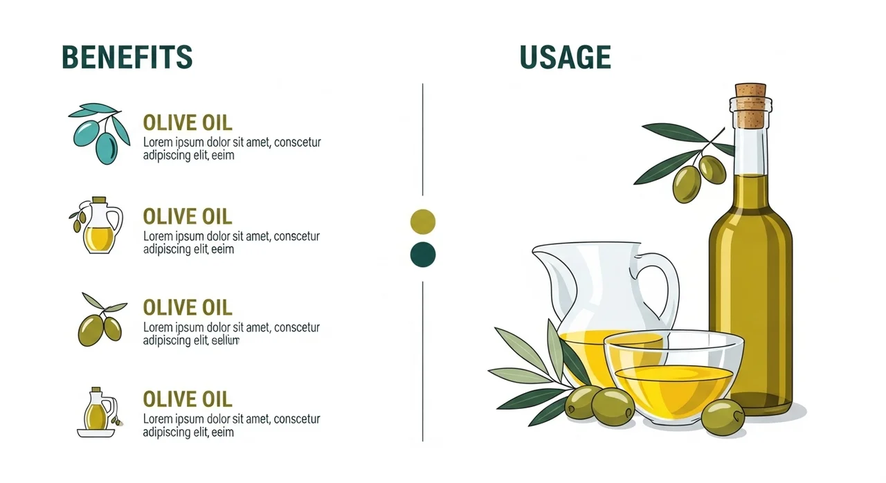 올리브유 섭취 핵심 정보 한눈에 보기