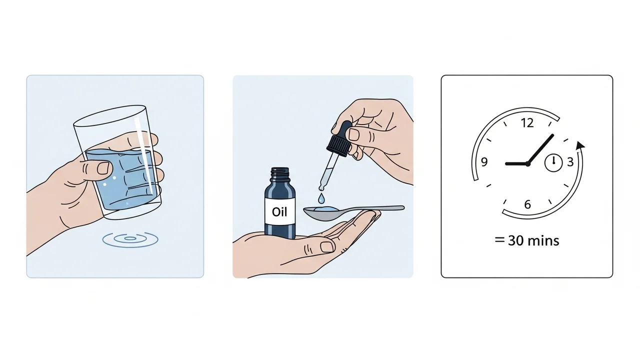 실패 없는 올리브유 공복 섭취 3단계