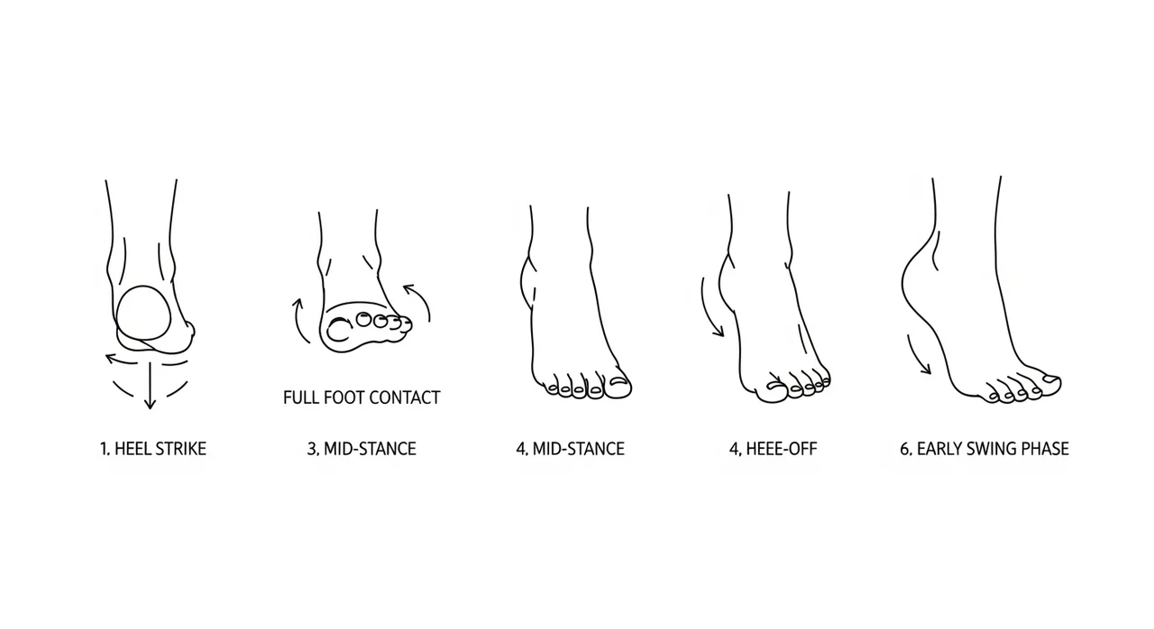 무릎을 보호하는 '발바닥 3단계 접지법'