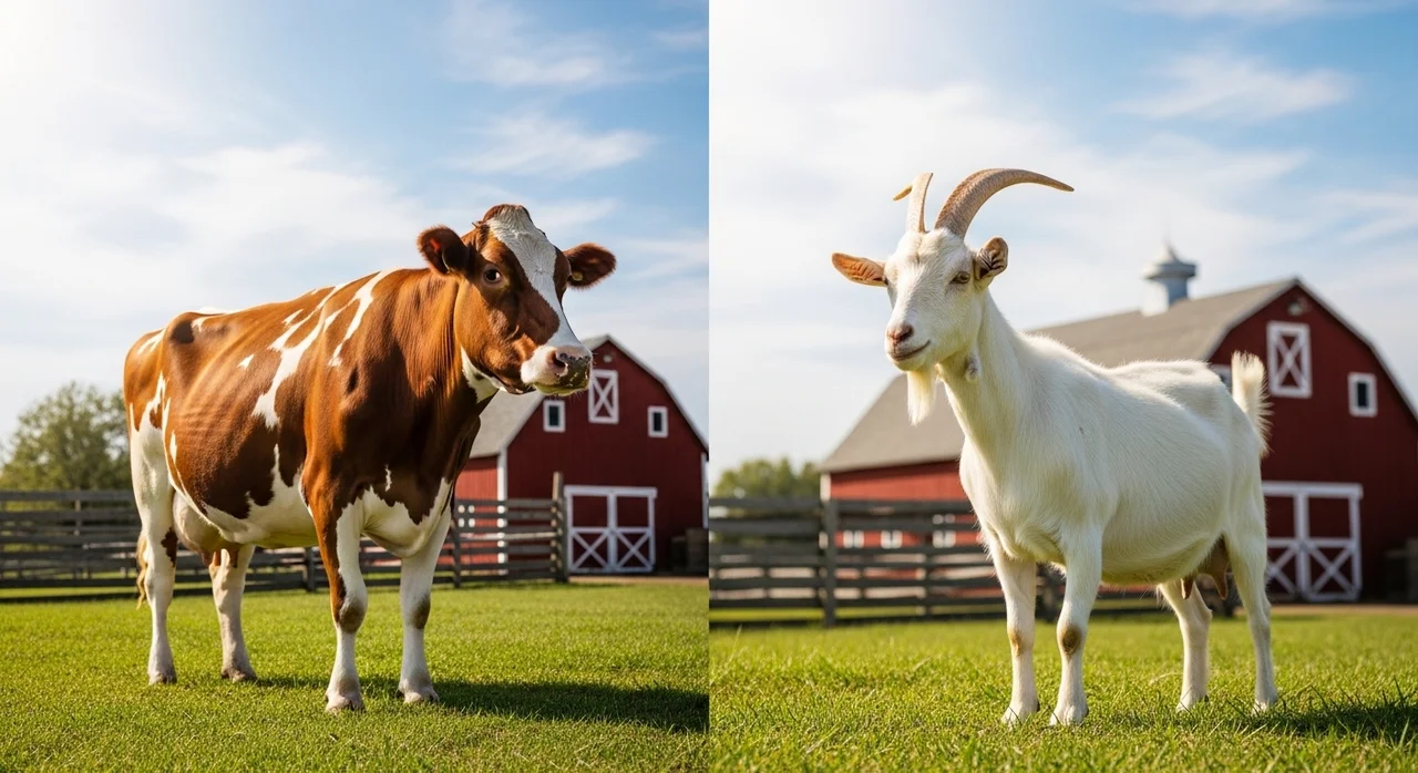일반 우유 vs 산양유, 어떤 차이가 있을까?