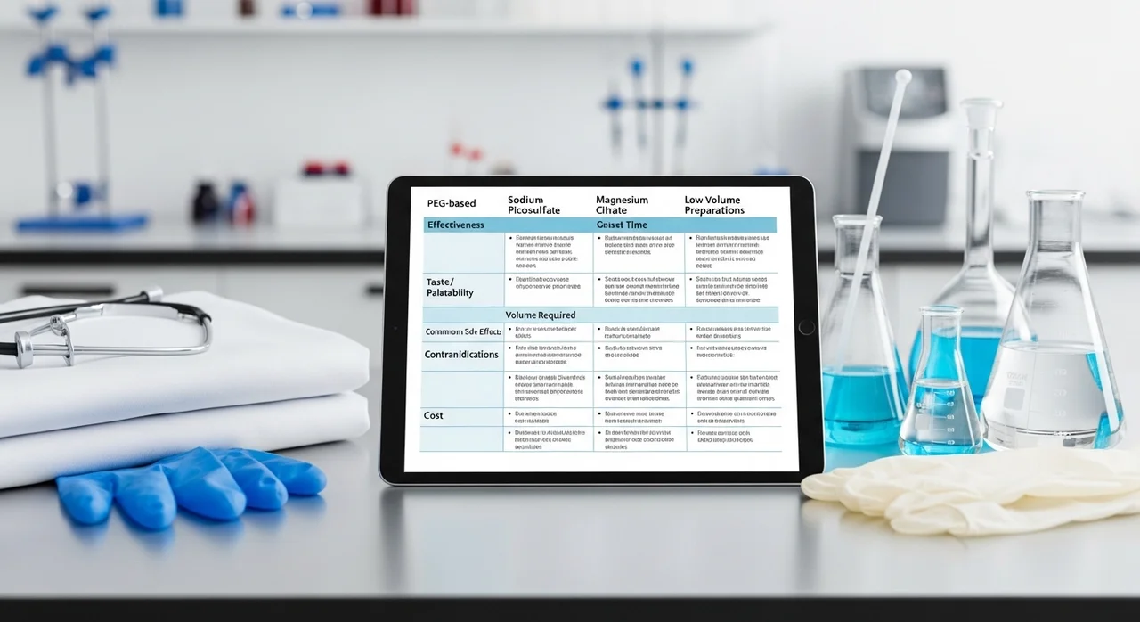 장세척 방법 한눈에 비교하기