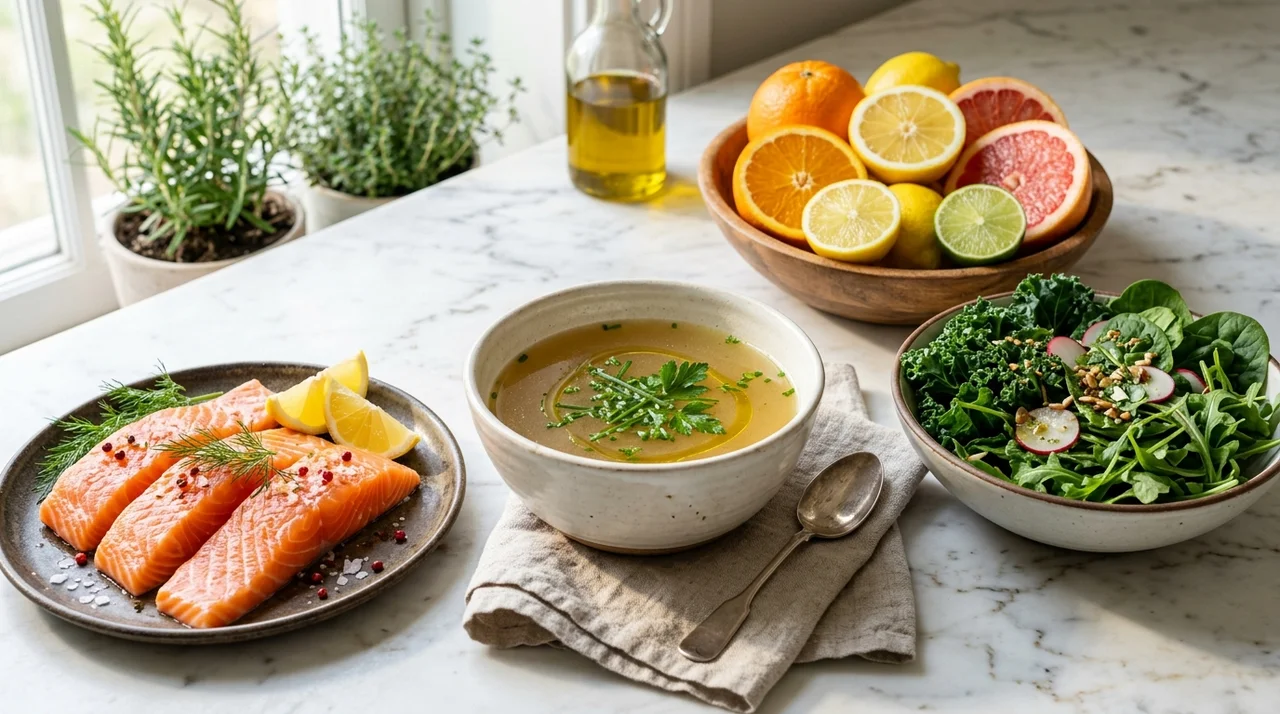 콜라겐 많은 음식 TOP 7 및 흡수율 200% 높이는 비결