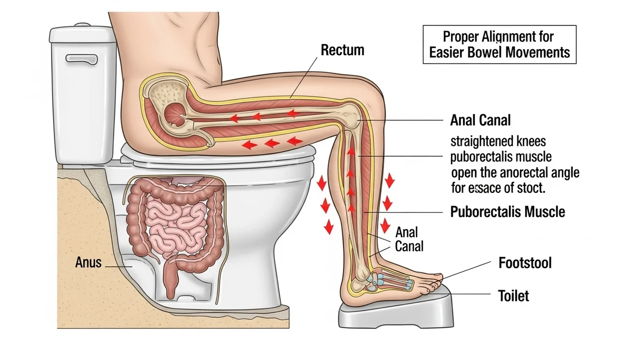 하루 10분, 장 운동을 살리는 3단계 실천법