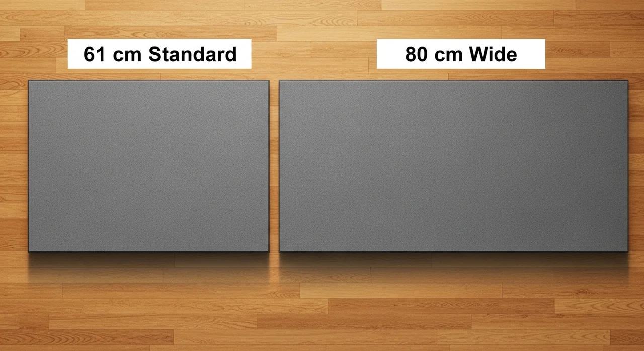 표준형 vs 와이드형, 어떤 사이즈를 살까?