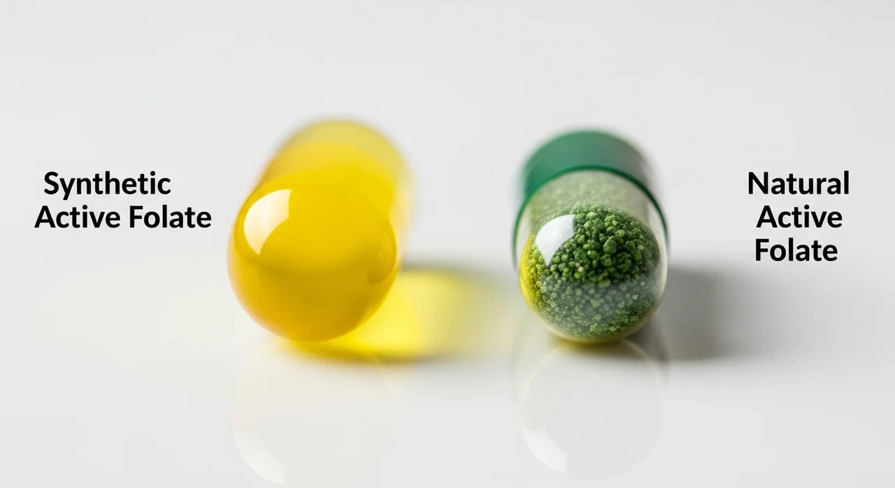 활성형 엽산 vs 합성 엽산, 무엇을 골라야 할까?