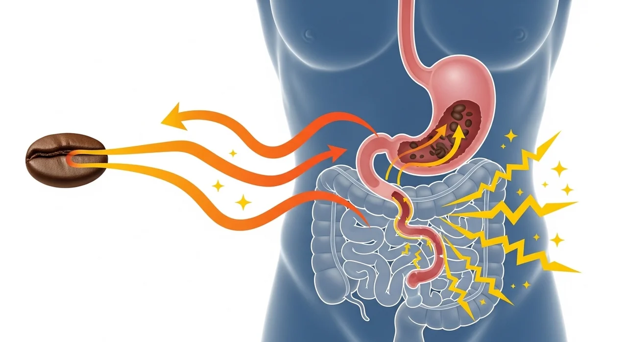 커피가 배변을 돕는 과학적인 이유