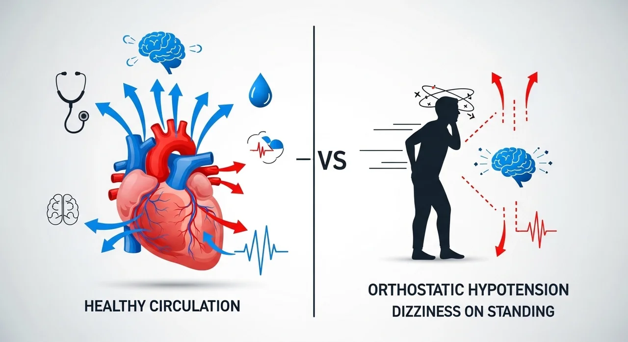 빈혈인 줄 알았는데? 기립성 저혈압과 차이점 비교