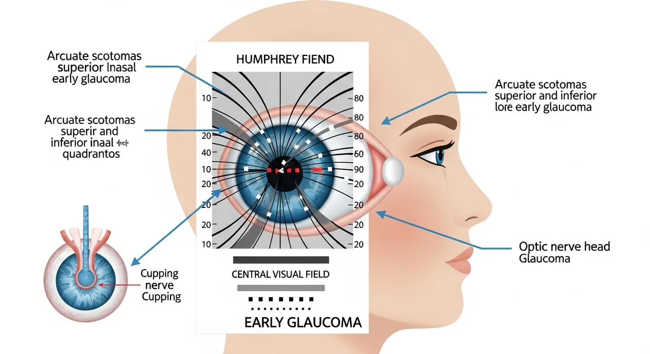 놓치기 쉬운 녹내장 시야 결손의 주요 특징