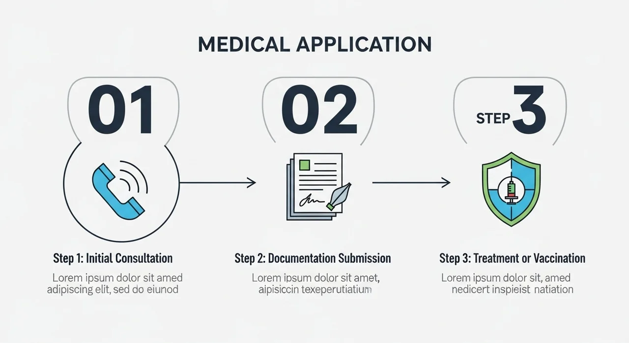 지자체 지원금 신청 및 접종 3단계 절차