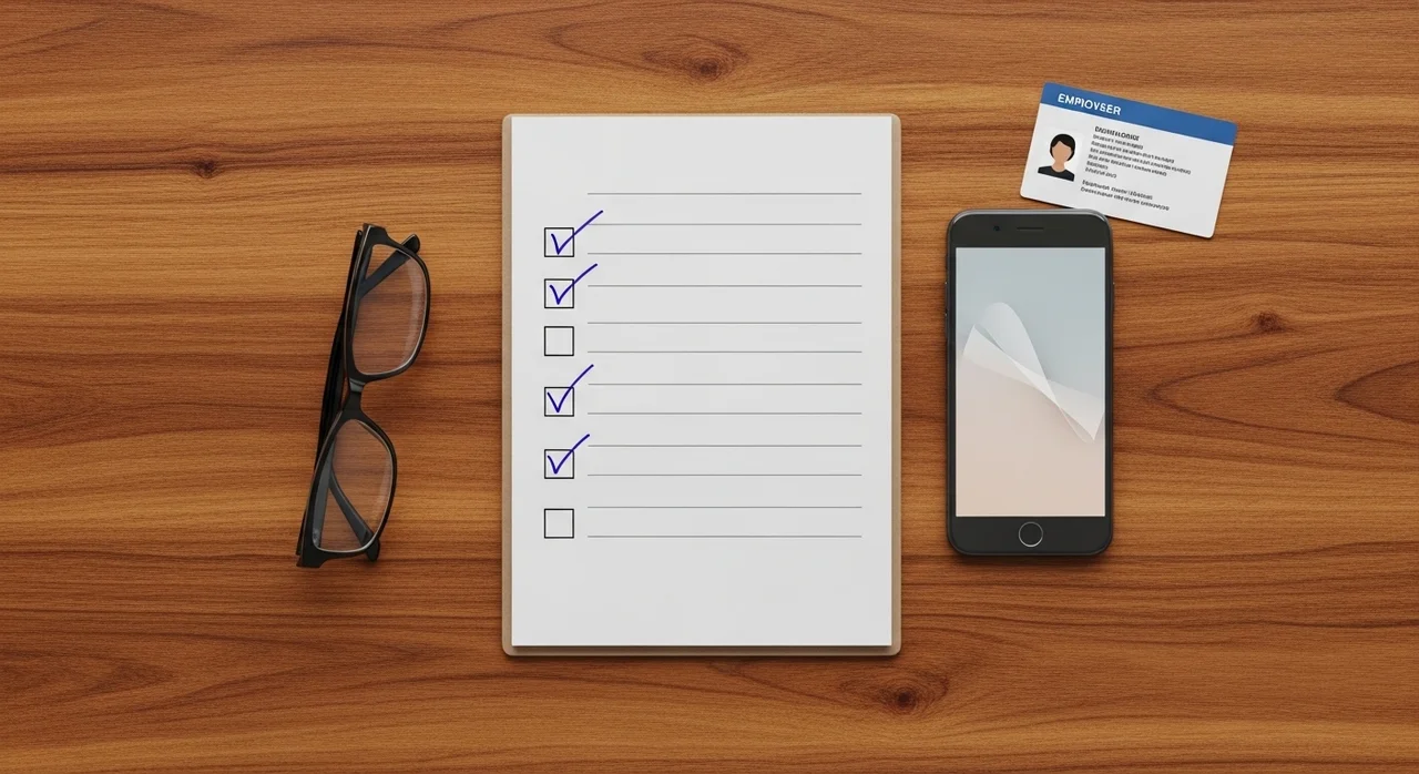 방문 전 필수 서류 체크리스트