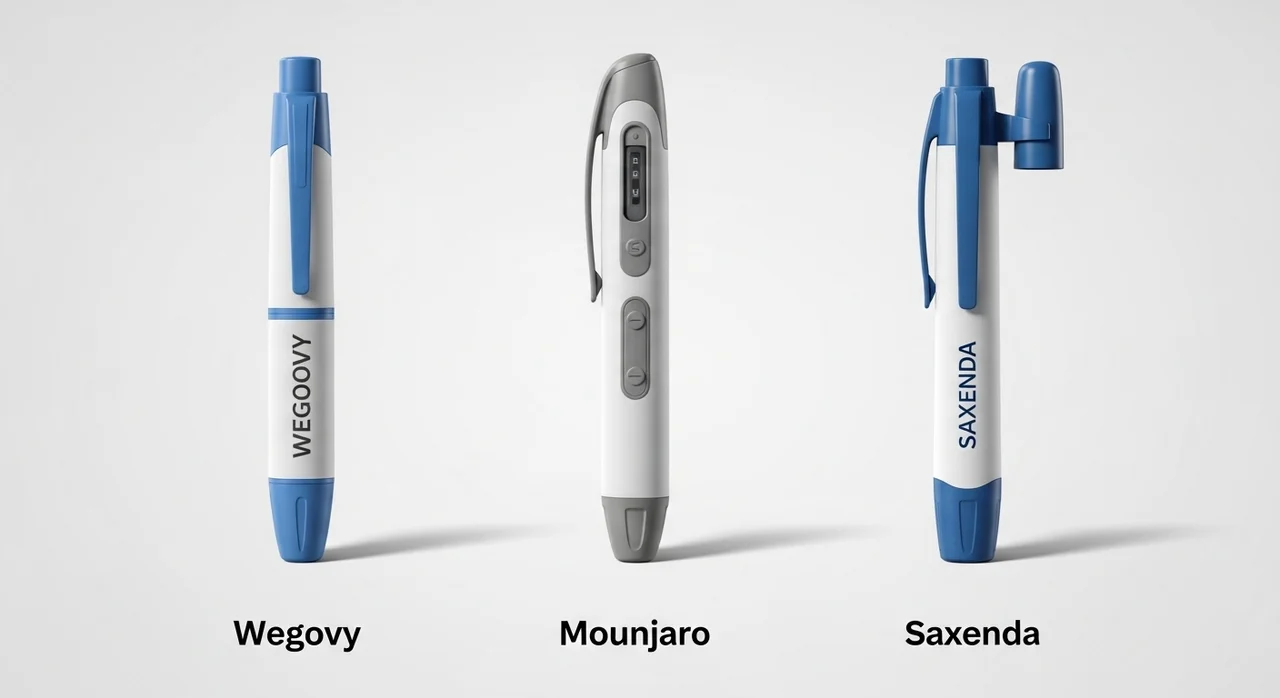 위고비 vs 마운자로 vs 삭센다 비교