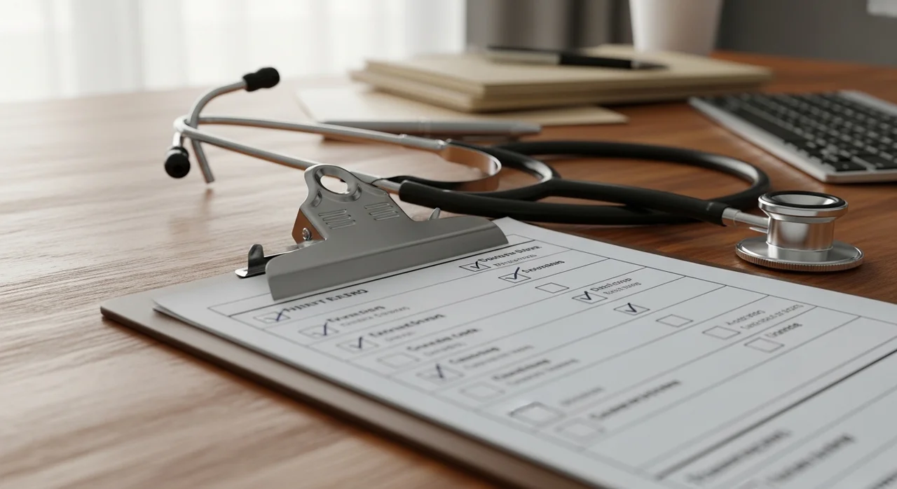 처방 전 준비물 및 체크리스트