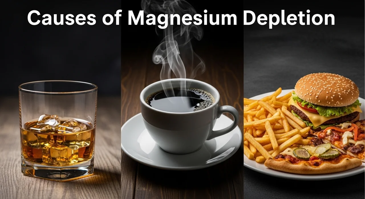 마그네슘 결핍을 부르는 일상 속 습관