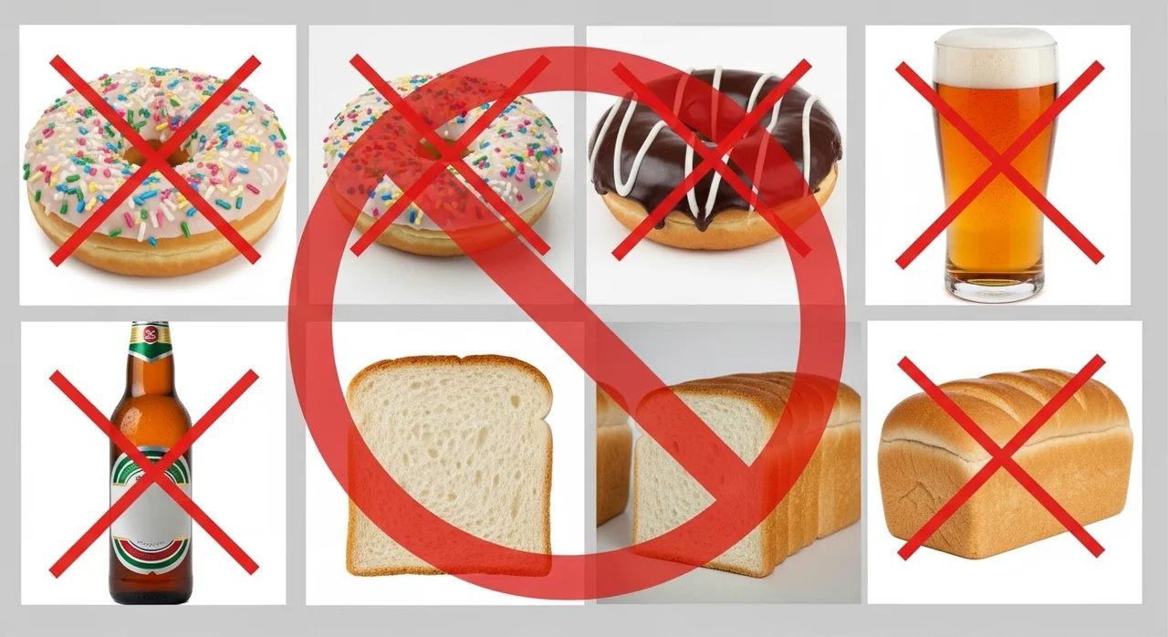 성공적인 감량을 위해 반드시 피해야 할 '금기 식품'