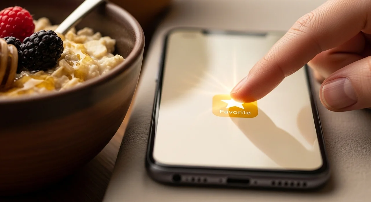 실패 없는 어플 활용법: 식단 기록 습관 만들기