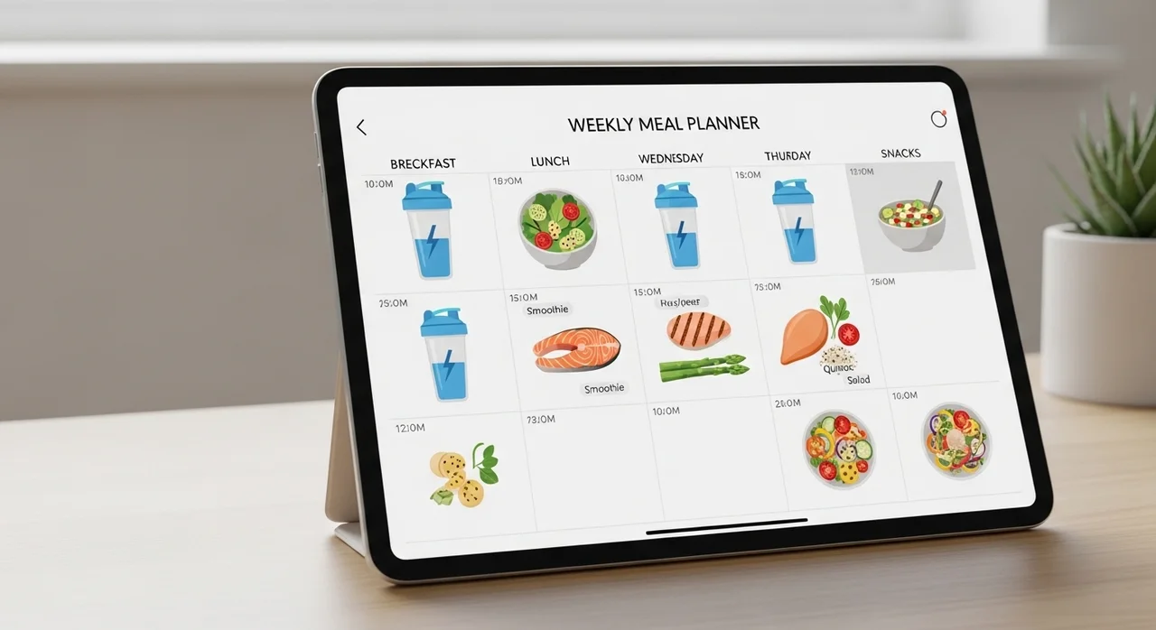 스위치온 다이어트 1주차 요일별 식단표 요약