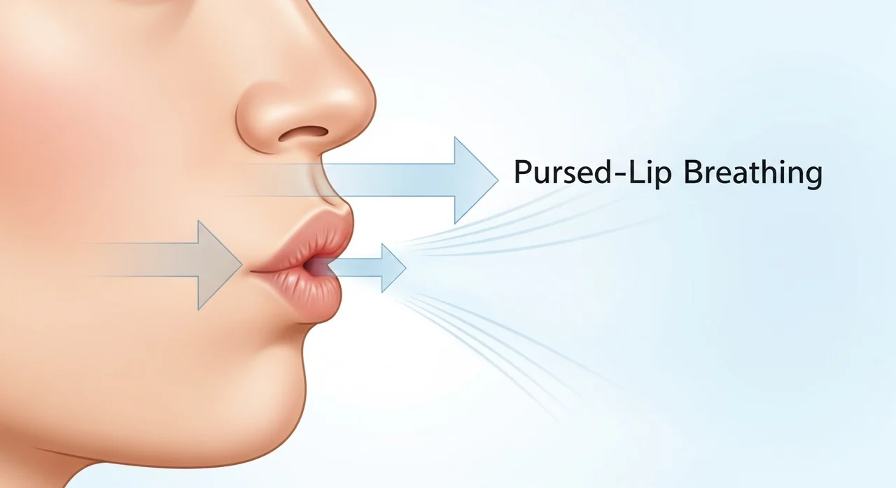 급성 기침을 가라앉히는 호흡법 3단계