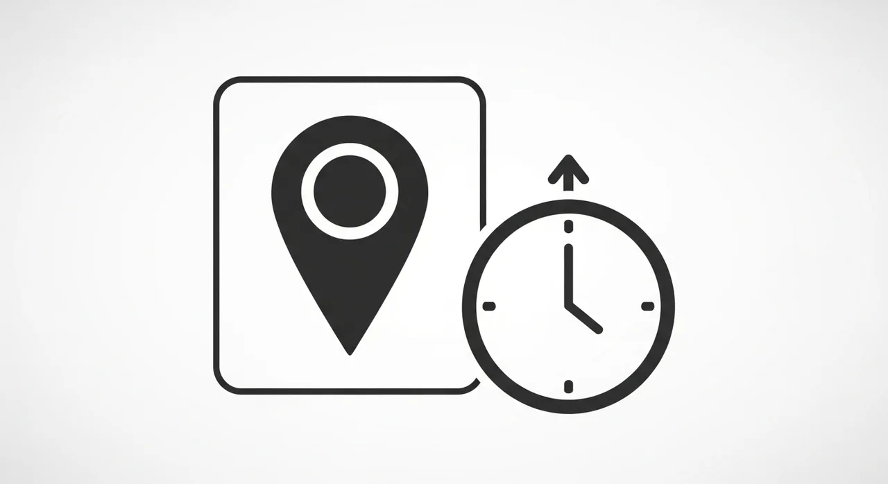 이용 시간 및 위치 정보 요약