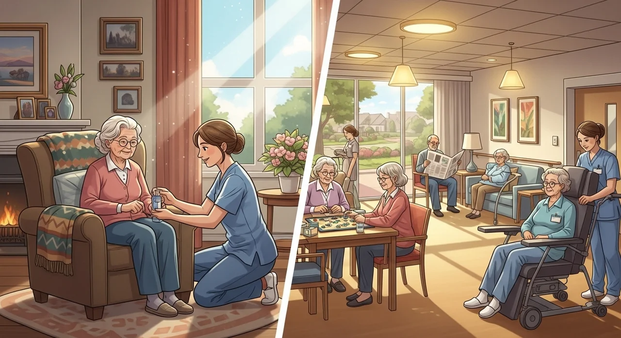 재가급여 vs 시설급여, 우리 부모님께 맞는 서비스는?