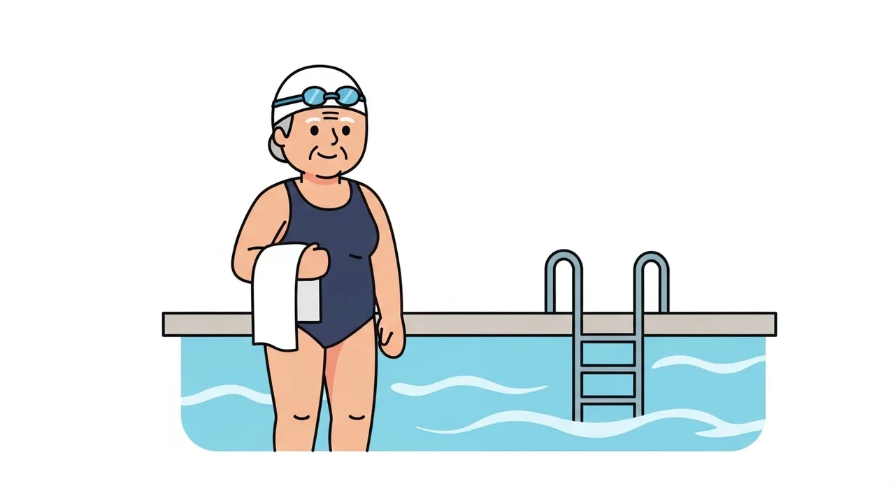 수영 시니어 관절 운동, 시작하는 4단계 방법