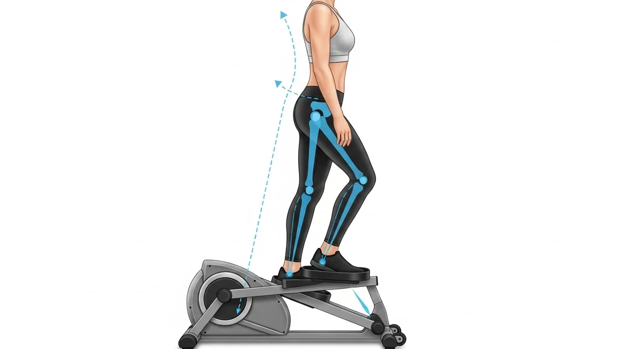 무릎 통증 없는 올바른 스텝퍼 사용법