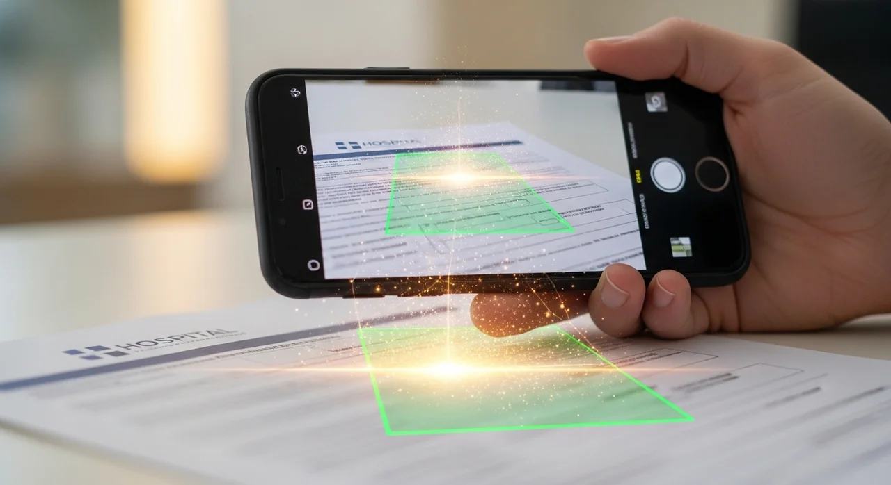 스마트한 디지털 보관 3단계 절차