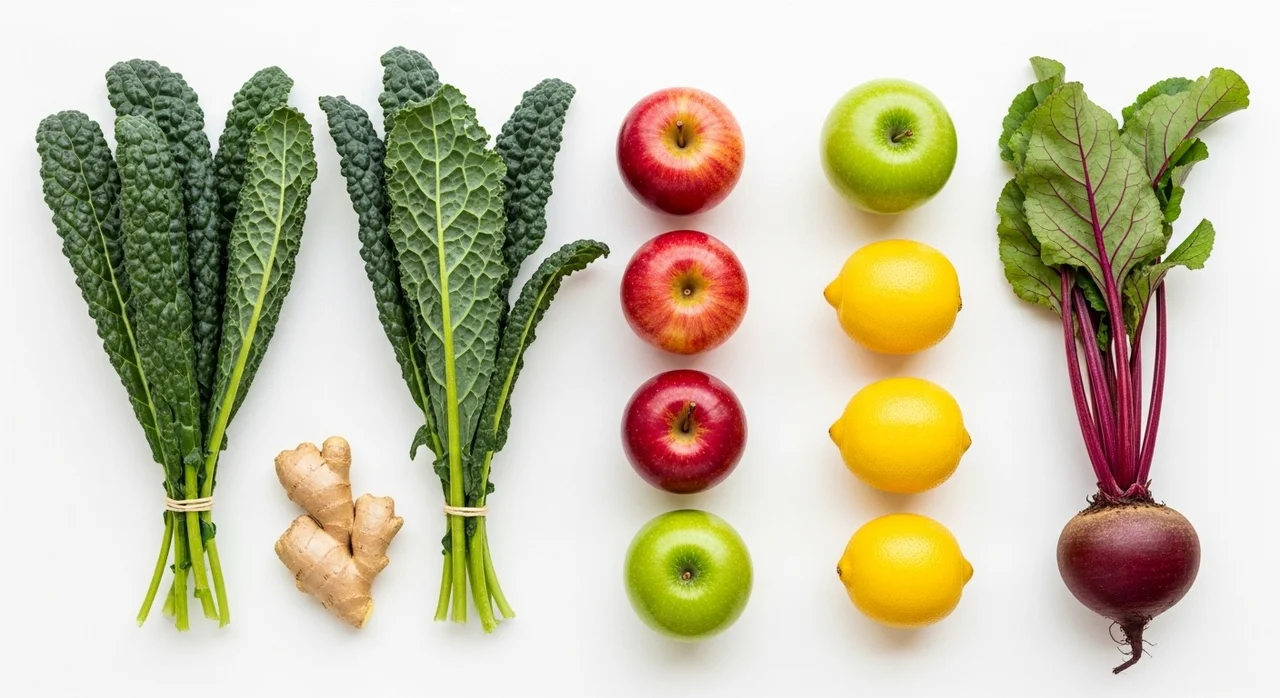 주요 재료별 효능과 영양 성분 요약