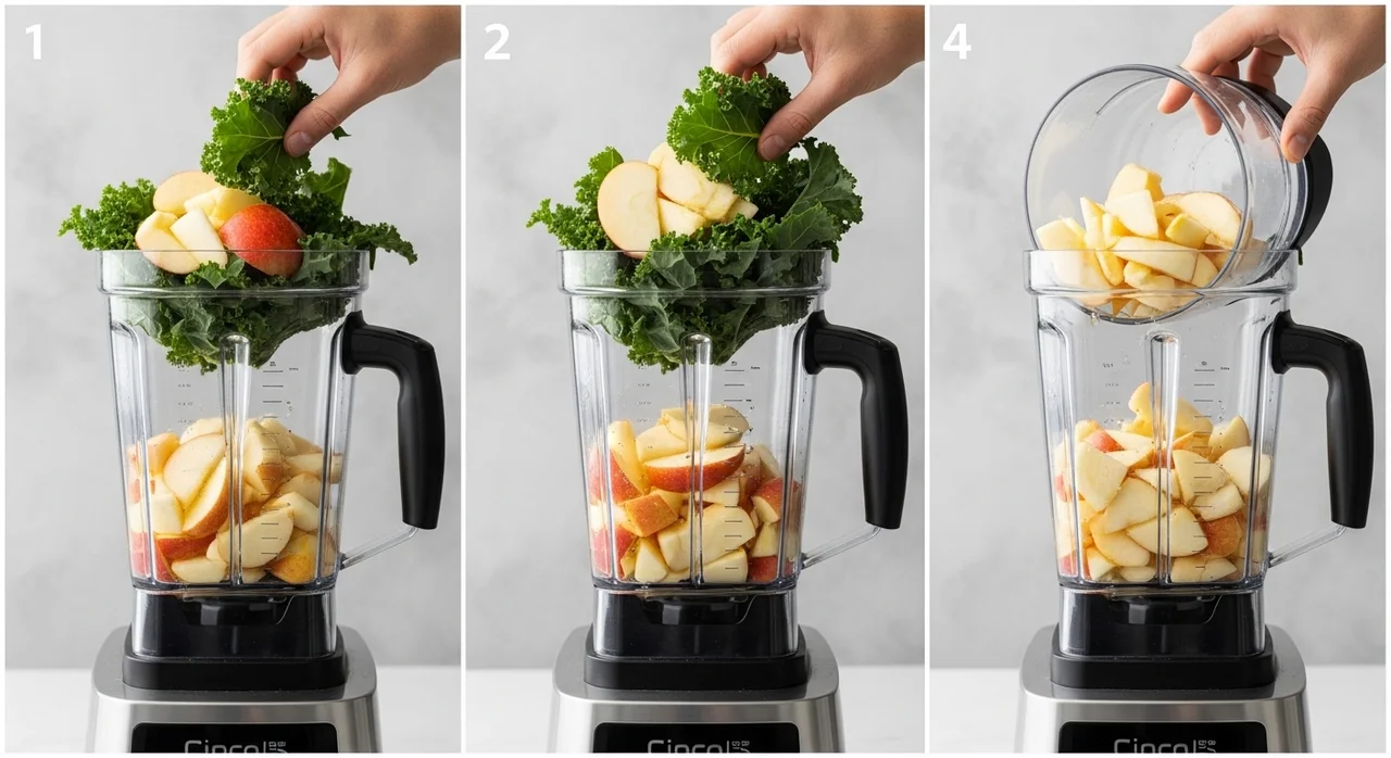 레시피 1: 붓기 싹 빠지는 '그린 파워 주스'