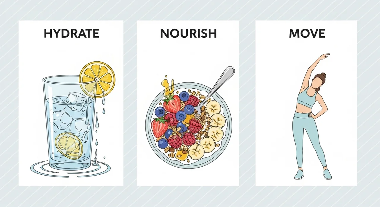 숙변제거를 돕는 두 가지 핵심 요소 비교