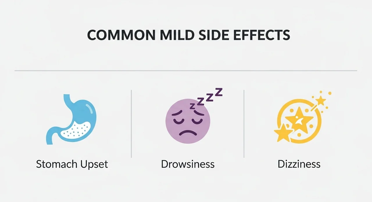 흔히 발생하는 주요 부작용 리스트