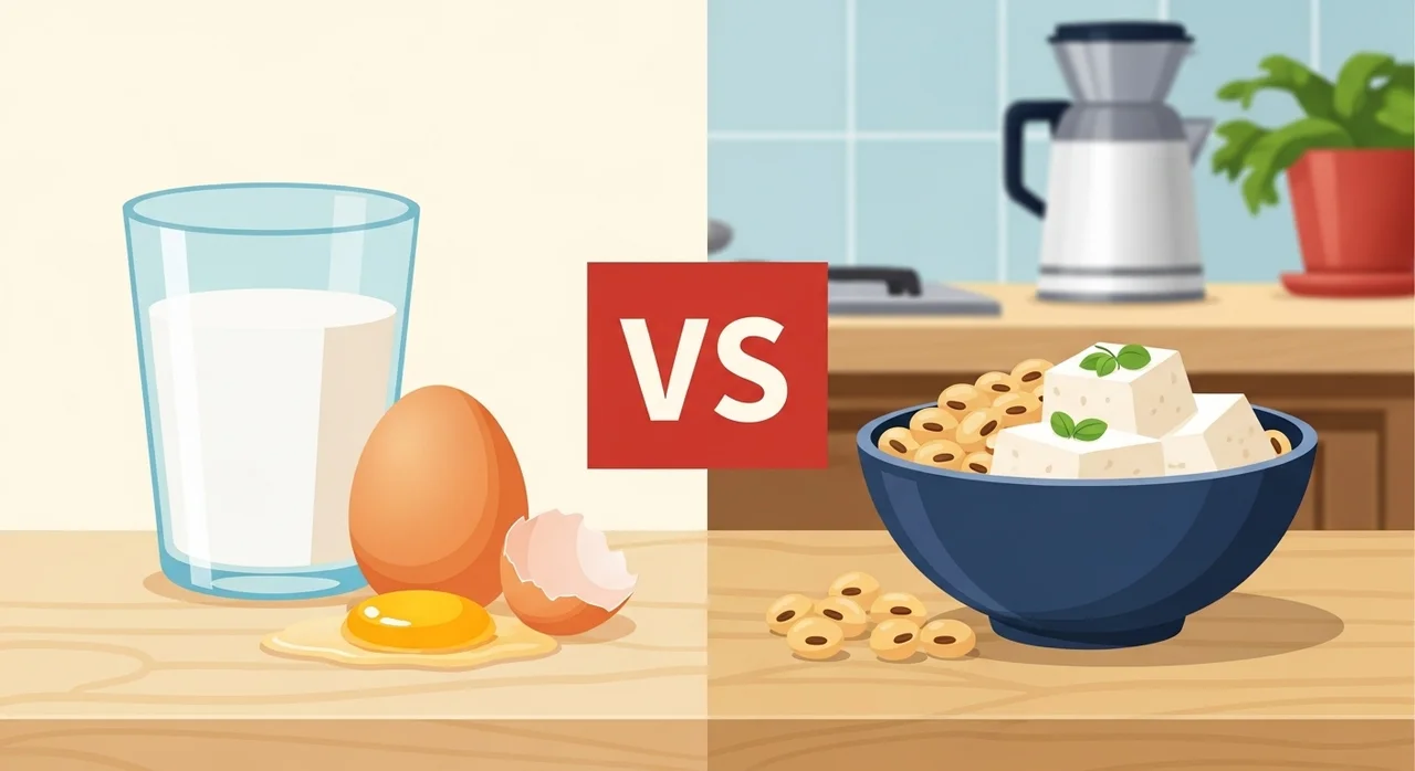동물성 vs 식물성, 어떤 단백질이 더 좋을까?
