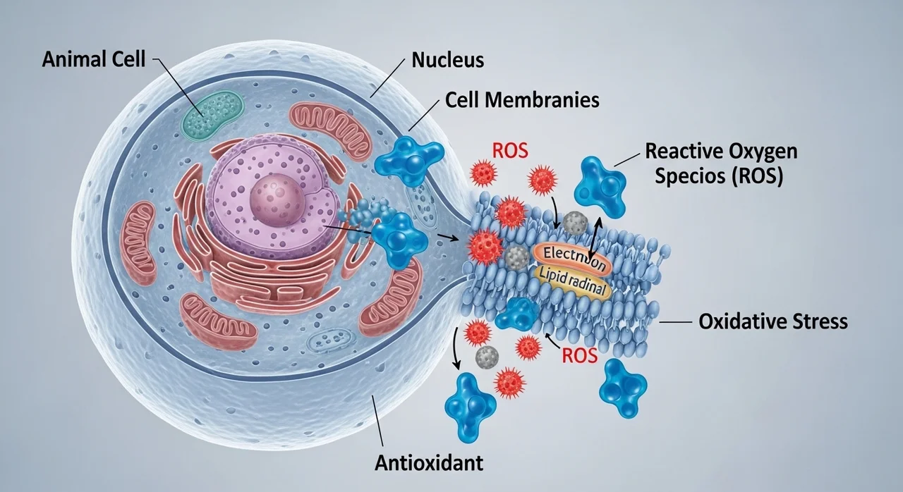 항산화제가 노화를 늦추는 과학적인 이유
