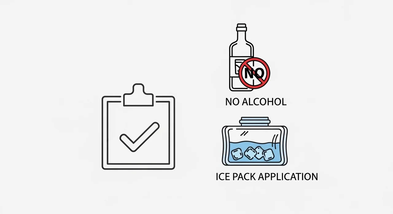 시술 전후 주의사항 체크리스트