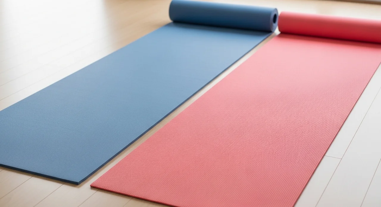 요가매트 두께와 소재별 특징 한눈에 보기