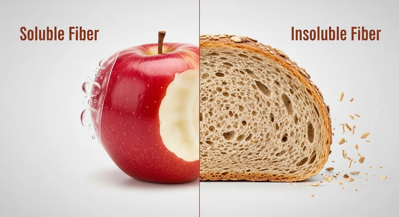 수용성 vs 불용성, 섬유소의 두 가지 얼굴