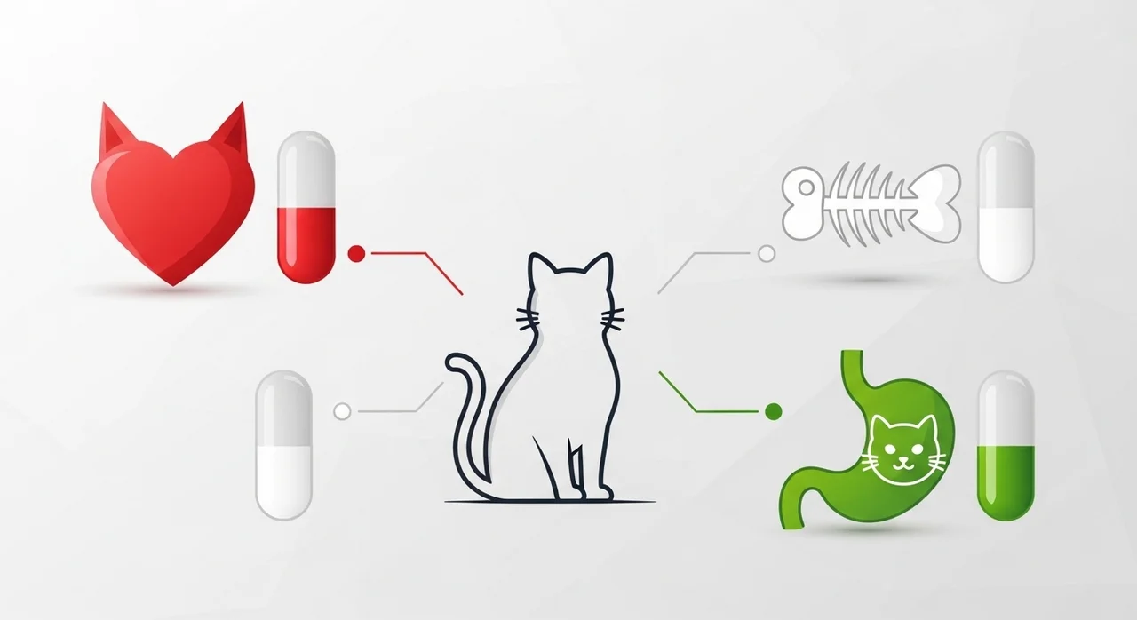 증상별 필수 고양이 영양제 추천 및 비교