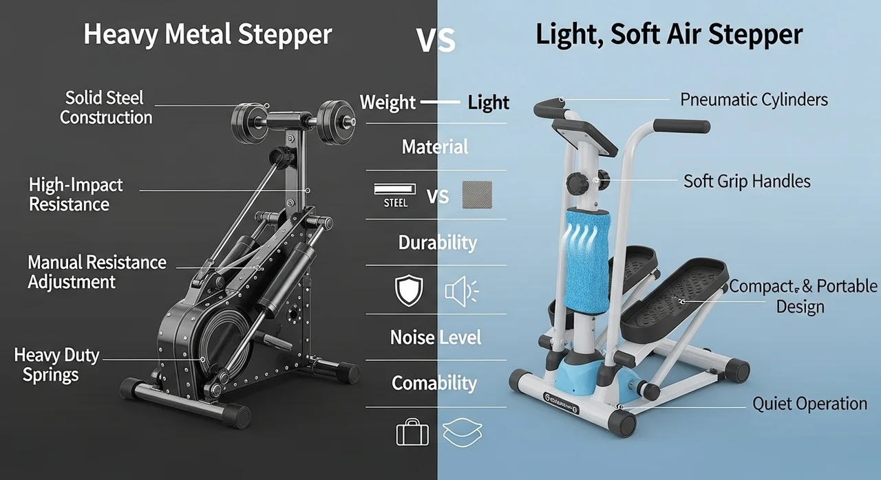 일반 스텝퍼 vs 말랑이스텝퍼, 무엇이 다를까요?
