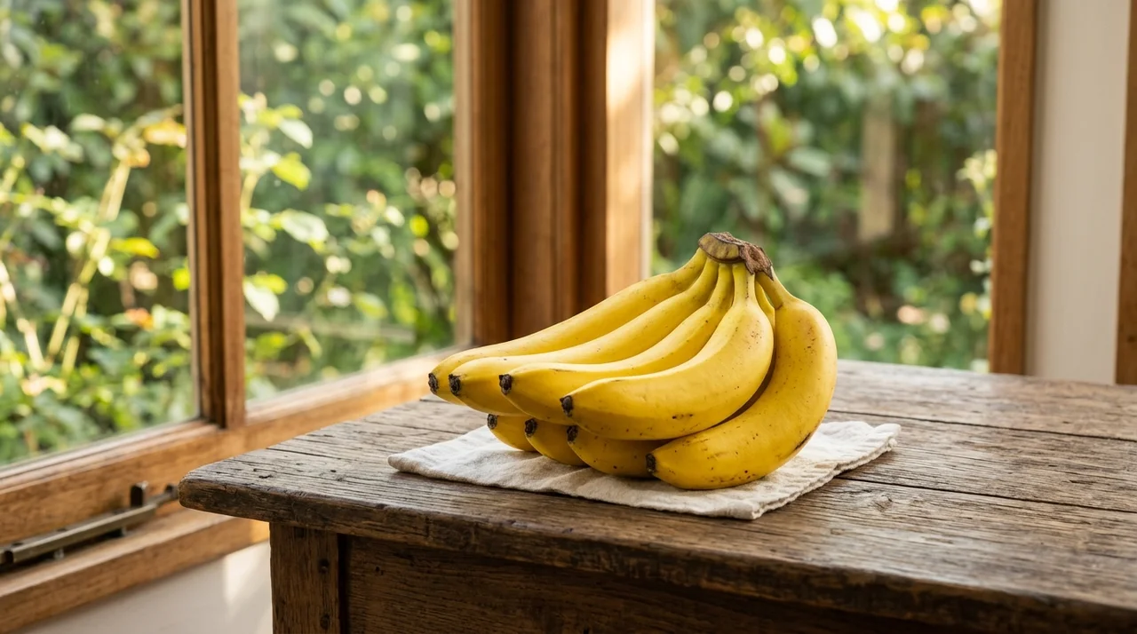바나나 효능 5가지와 아침 공복 혈당 주의점 (부작용 확인)