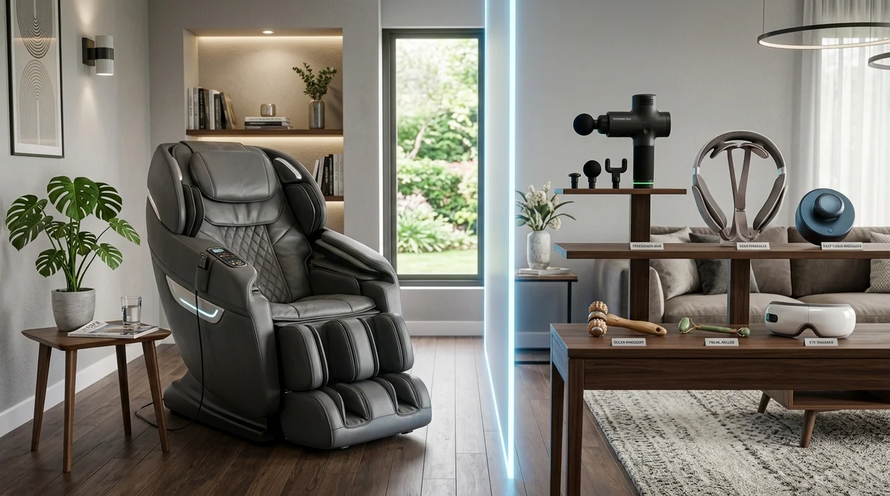 안마 의자 vs 마사지기 차이점 총정리! 나에게 맞는 선택 기준 3가지