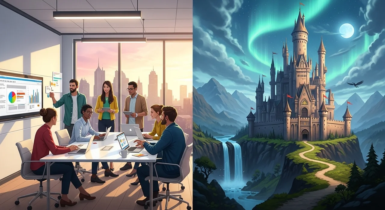 현대 드라마 vs 로맨스 판타지, 당신의 취향은?