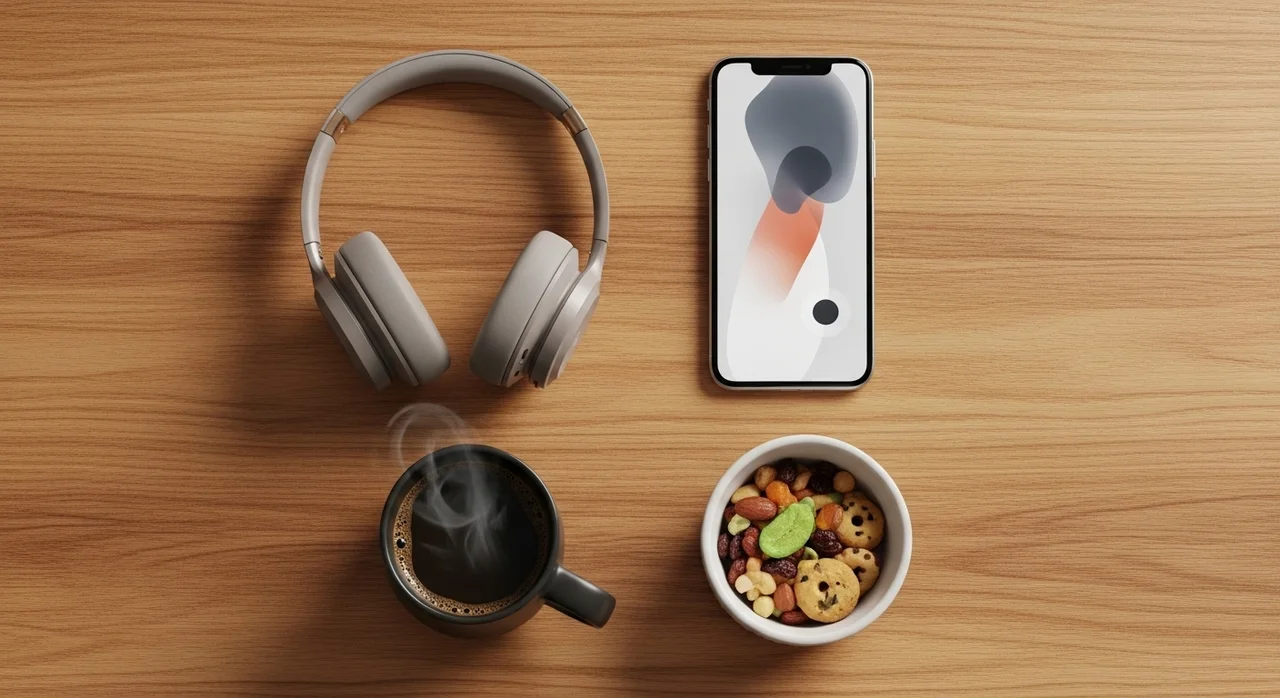 웹툰 정주행을 위한 완벽한 준비물