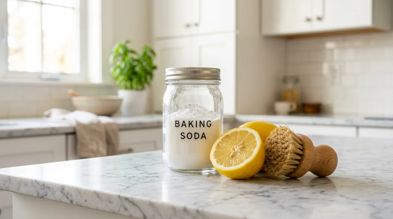 주방 청소 베이킹 소다 활용법 5가지: 기름때 제거부터 탈취까지 완벽 가이드