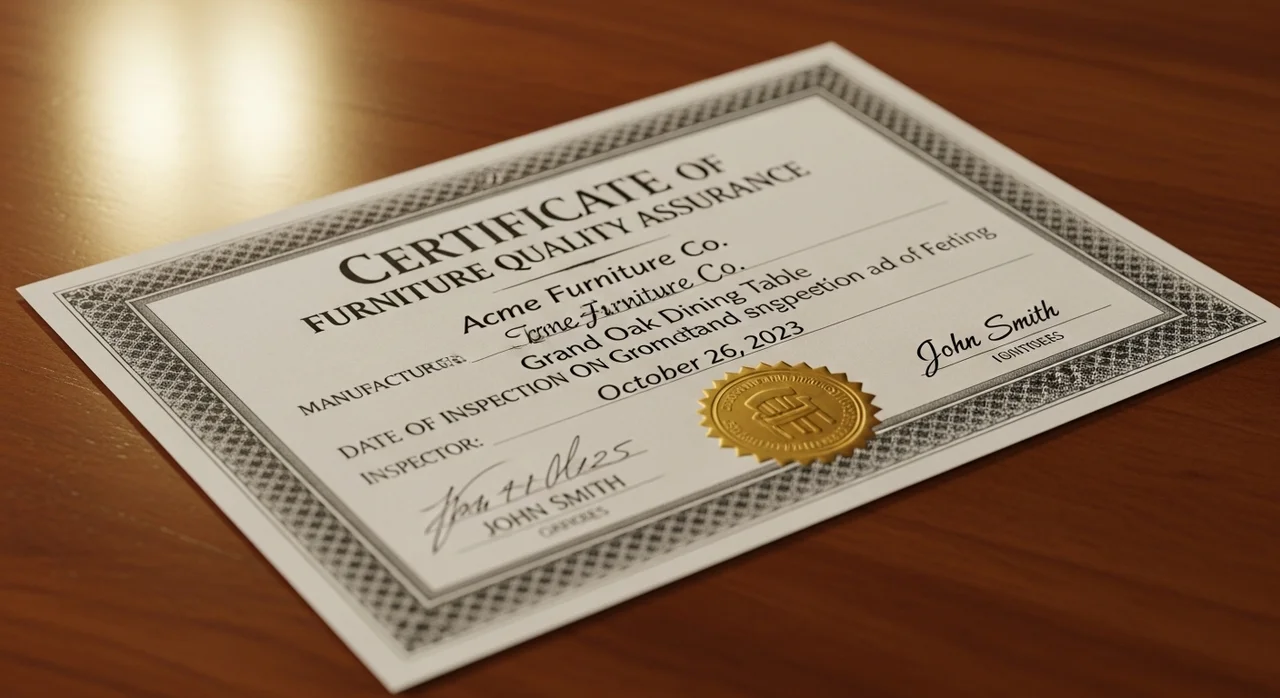 가구 구매, 디자인보다 중요한 것은 '끝까지 책임지는가'입니다