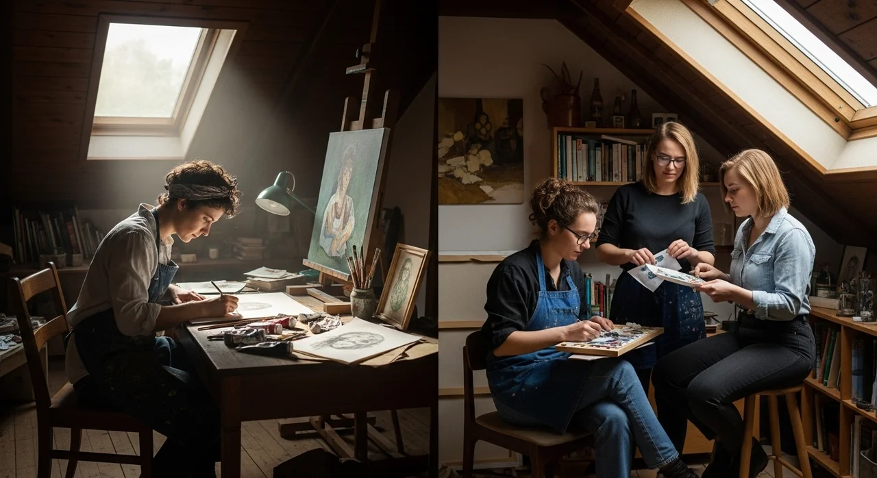 플랫폼 직접 계약 vs 에이전시(스튜디오) 계약