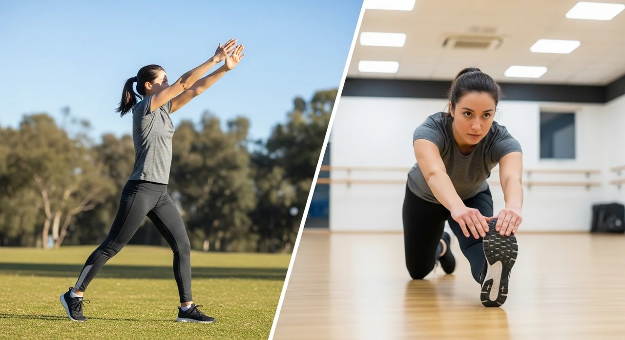 운동 전 vs 운동 후, 스트레칭은 달라야 합니다