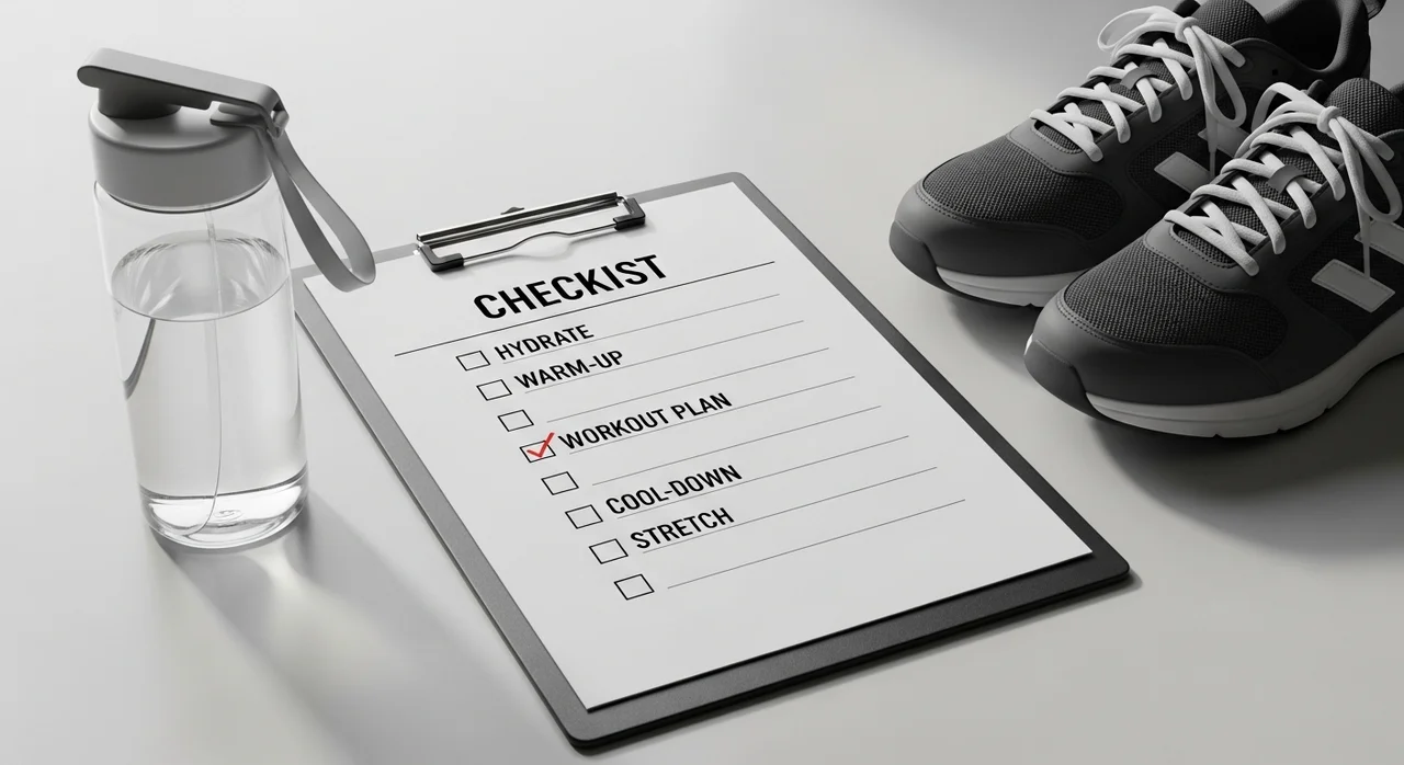 성공적인 운동 습관을 위한 체크리스트